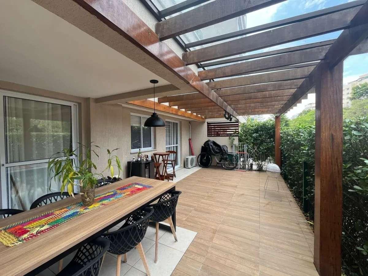 Apartamento Garden à venda, no Barra Village Prime em Rio de Janeiro, Recreio dos Bandeirantes, com 2 quartos, 102m² - Luggare Soluções Imobiliárias