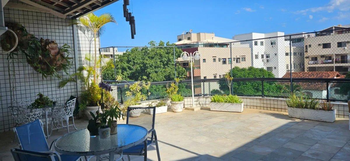 Cobertura na praia do Recreio dos Bandeirantes