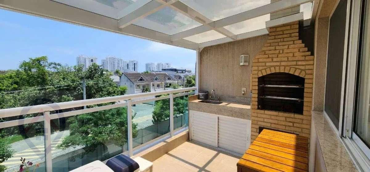 Cobertura, no Barra Village Prime,  em Rio de Janeiro, Recreio dos Bandeirantes, com 3 quartos, 174m² - Luggare Soluções Imobiliárias